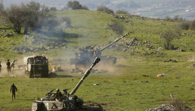 جنوبی لبنان پر غاصب صیہونی فوج کے ہوائی اور توپ خانے کے حملے