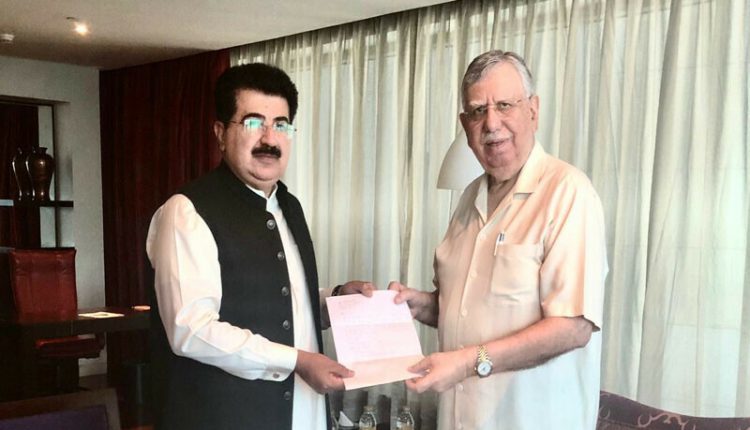 سابق وزیر خزانہ شوکت ترین سینیٹ کی رکنیت سے مستعفی