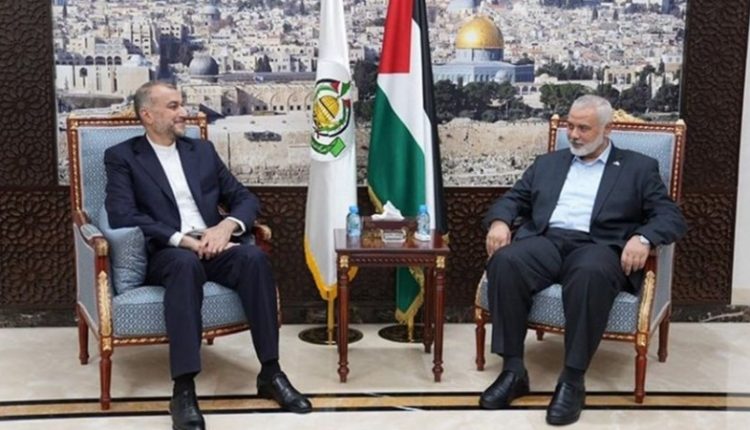 دوحہ میں حماس کے سربراہ کی ایرانی وزیرخارجہ سے ملاقات