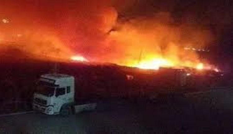 شام اور عراق کے سرحدی علاقے البوکمال پر امریکہ کا فضائی حملہ ، پانچ افراد جاں بحق