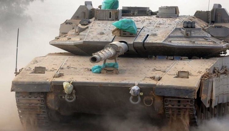 غاصب صیہونیوں کی 4 فوجی گاڑیوں کو تباہ کردیا گیا