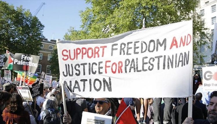 دنیا میں صیہونی حکومت حامی مظاہروں کے مقابل صیہونی حکومت مخالف مظاہروں میں 12 گنا اضافہ