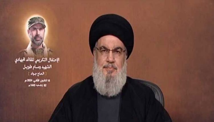 صیہونی حکومت ناکامی اور شکست کے دلدل میں پھنسی ہوئی ہے: سید حسن نصر اللہ