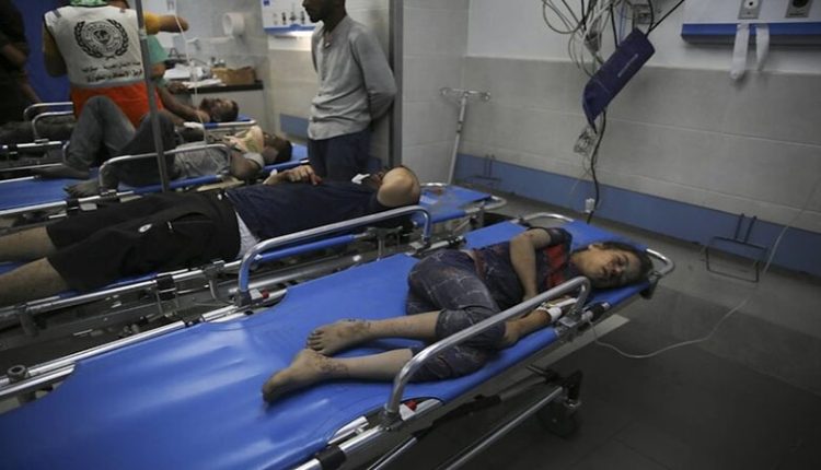 اقوام متحدہ کے وفد نےالامل اسپتال کو پہنچنے والے نقصانات کا جائزہ لیا