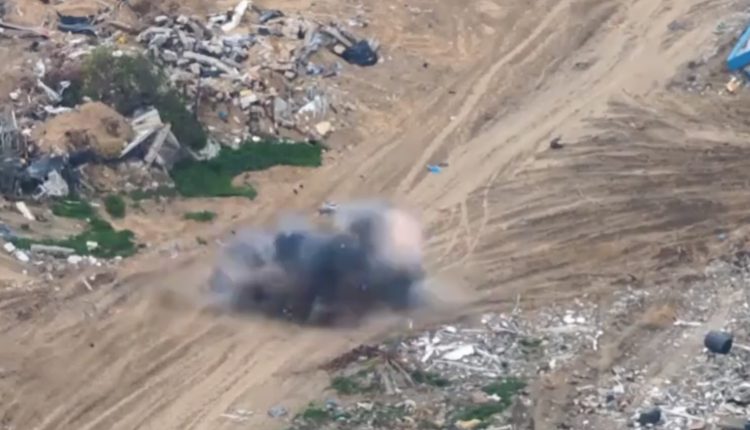 غزہ، عام شہریوں پر صیہونی حکومت کا ڈرون حملہ