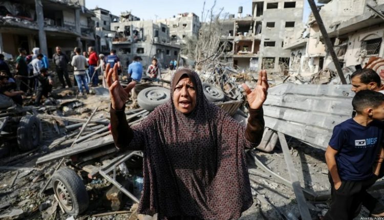 صیہونی حکومت نے طوفان الاقصی آپریشن میں ناکامی کی تلافی کے لیے فلسطینیوں کے قتل عام میں مصروف