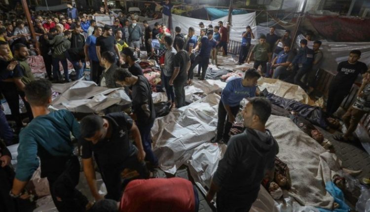 الشفا اسپتال اور اس کے اطراف میں قیامت صغریٰ کے مناظر