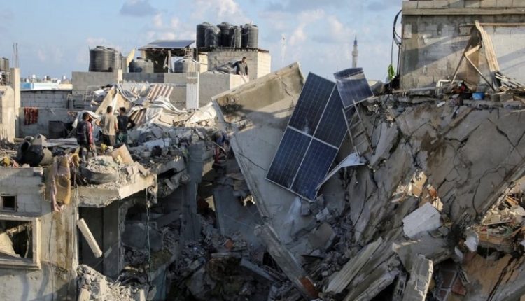 غزہ کے مختلف علاقوں پر صیہونی فوج کی وحشیانہ بمباری، متعدد فلسطینی شہید و زخمی