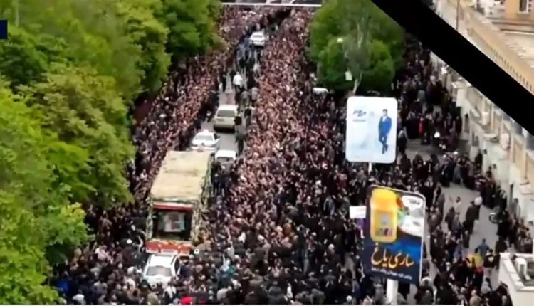 تبریز: ایرانی صدر ابراہیم رئیسی اور وزیر خارجہ کی نماز جنازہ کی تیاریاں