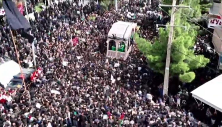 بیرجند میں شہید آیت اللہ رئیسی کی عظیم الشان تشییع جنازہ