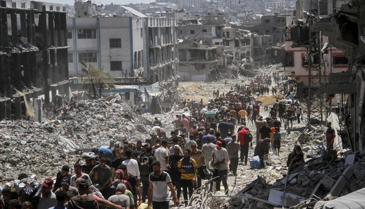 اسرائیلی فوج کے انخلا کے بعد فلسطینیوں کی کھنڈر بنے جبالیہ میں واپسی