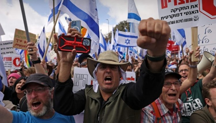 صیہونی حکومت کے 60 مقامات پرصیہونیوں کے مظاہرے، فلسطینی استقامت کے ساتھ معاہدے کا مطالبہ