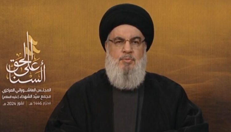 غزہ کی حمایت جاری رکھیں گے، سید حسن نصراللہ