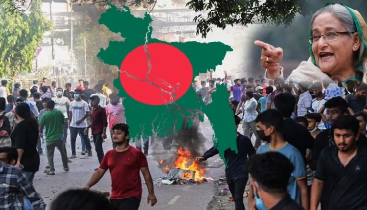 شیخ حسینہ واجد مستعفی، ڈھاکا کی سڑکوں پر مظاہرین کا جشن