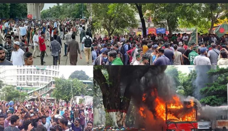 بنگلادیش کے حالات سخت کشیدہ 50 افراد جاں بحق، ڈھاکا میں کرفیو نافذ، انٹرنیٹ سروس معطل