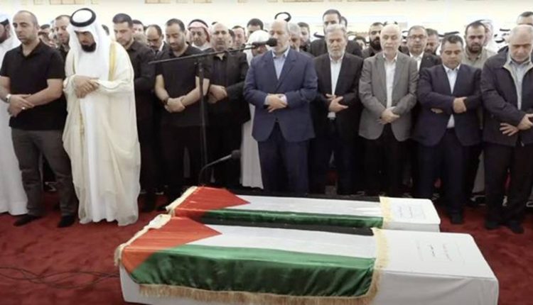 دوحہ میں حماس کے سربراہ شہید اسماعیل ہنیہ کی نماز جنازہ ، رقت آمیز مناظر