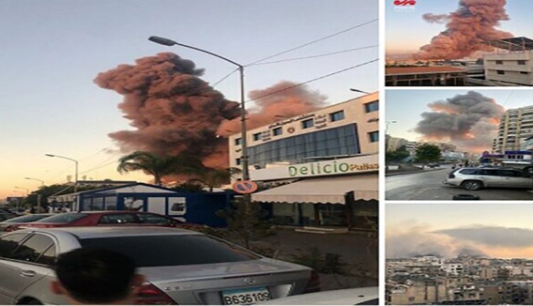 اسرائیل کا بیروت پر شدید وحشیانہ حملہ 2 ہزارٹن وزنی بموں کااستعمال، عمارتیں زمین بوس