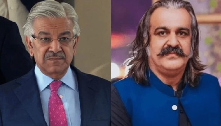 گنڈا پور ساری رات کوہسار بلاک میں آئی ایس آئی کے پاس بیٹھ کر معافیاں مانگتا رہا، خواجہ آصف