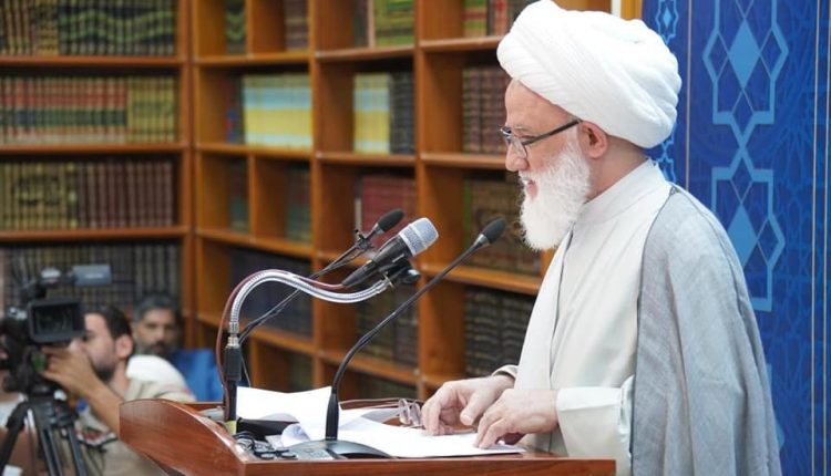 امت مسلمہ کو تمام تر اختلافات بالائے طاق رکھ اتحاد کی فضا قائم کرنی چاہیے،آیت اللہ یعقوبی