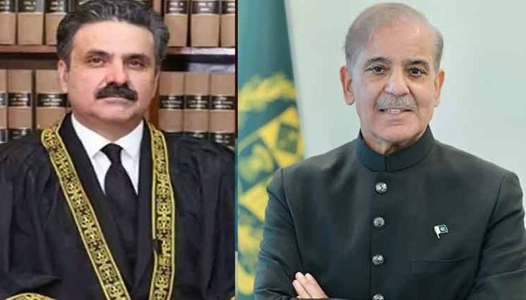 وزیراعظم کی چیف جسٹس کا عہدہ سنبھالنے پرجسٹس یحییٰ آفریدی کو مبارکباد