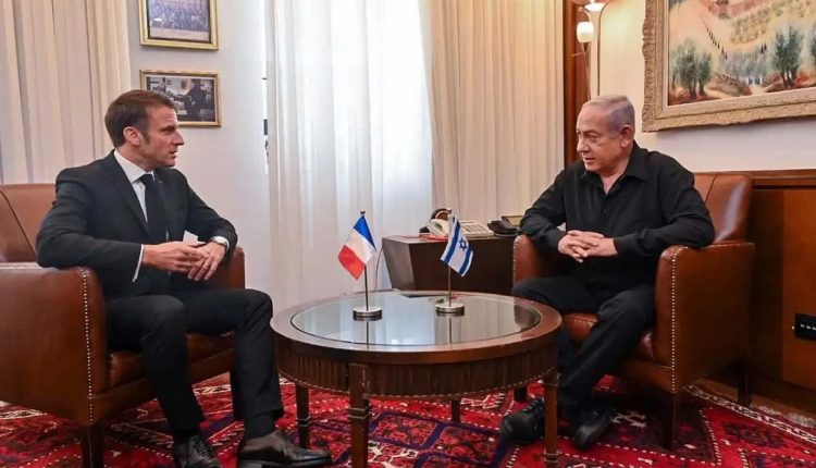 نیتن یاہو کو بھولنا نہیں چاہئیے اسرائیل اقوام متحدہ کے فیصلے کا نتیجہ ہے، فرانسیسی صدر