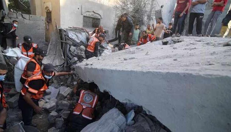 غزہ میں خون کی ہولی جاری، 24 گھنٹوں میں مزید 74 فلسطینی شہید