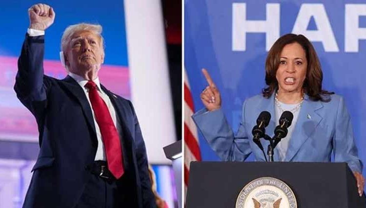 امریکا میں انتخابی مہم کا آخری ہفتہ، ٹرمپ اور کملا میں سخت جملوں کا تبادلہ