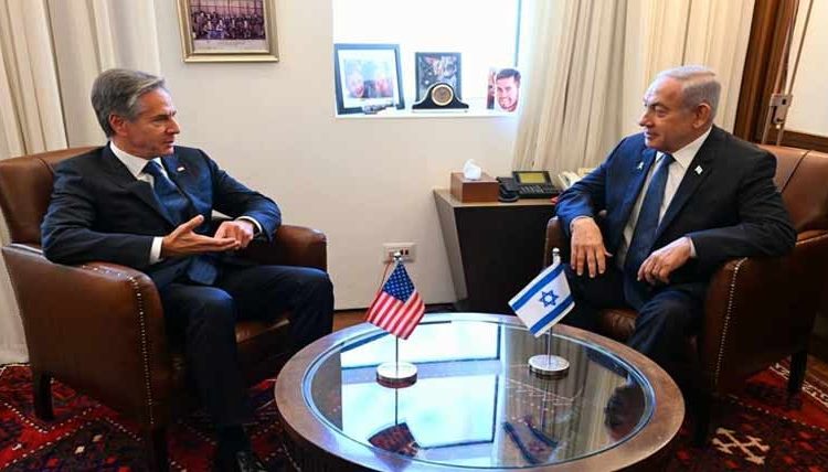 قیدیوں کی رہائی اور غزہ میں جنگ کے خاتمے کیلئے کام کرنا چاہیے : بلنکن