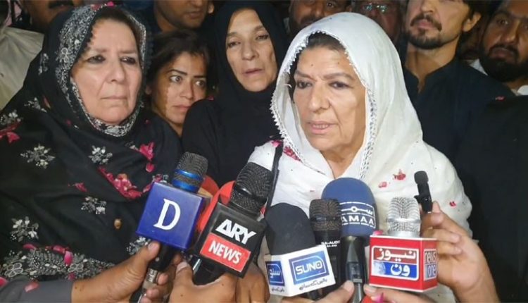 عمران خان کی بہنوں علیمہ خان اور عظمیٰ خان کو رہا کر دیا گیا