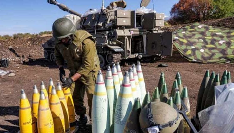 جرمنی کی اسرائیل کو 100 ملین ڈالر کا اسلحہ برآمد کرنیکی منظوری